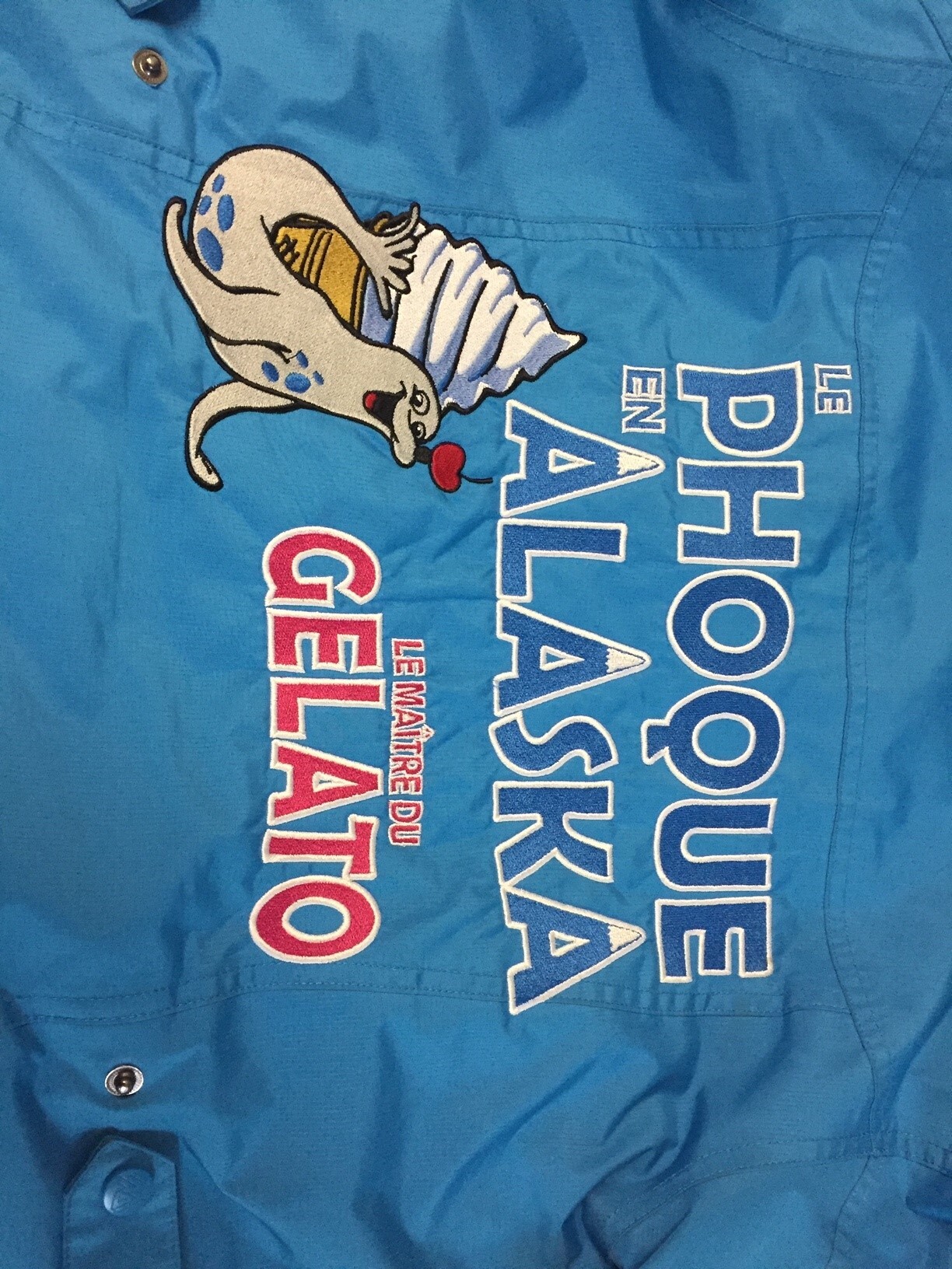 Veste «Phoque en Alaska» - Broderie ML
